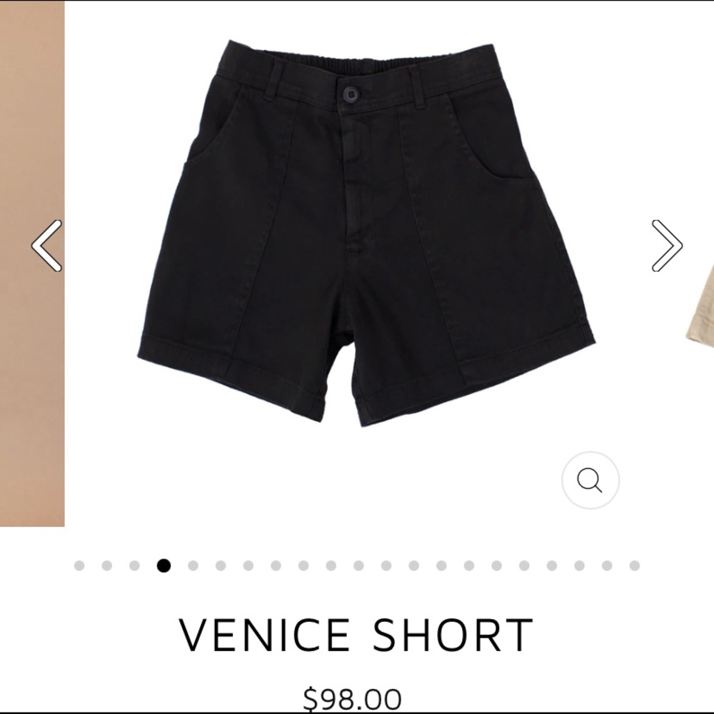 NWOT Jungmaven Venice Hemp Shorts Black M